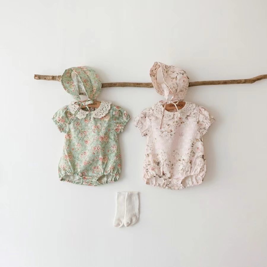 Lemonade Antoinette Romper（With Hat）