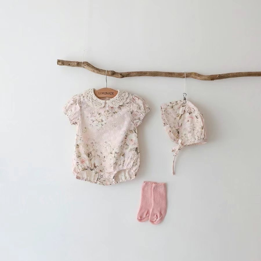 Lemonade Antoinette Romper（With Hat）