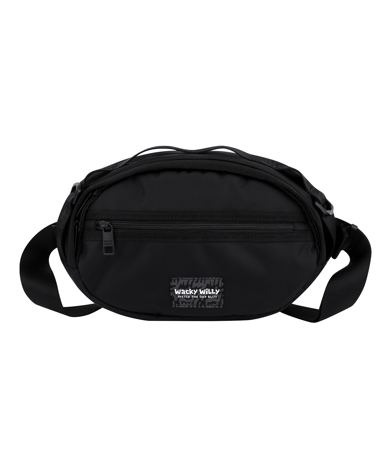 【直播】Wackywilly LL060440  Cordura斜咩包(黑色)