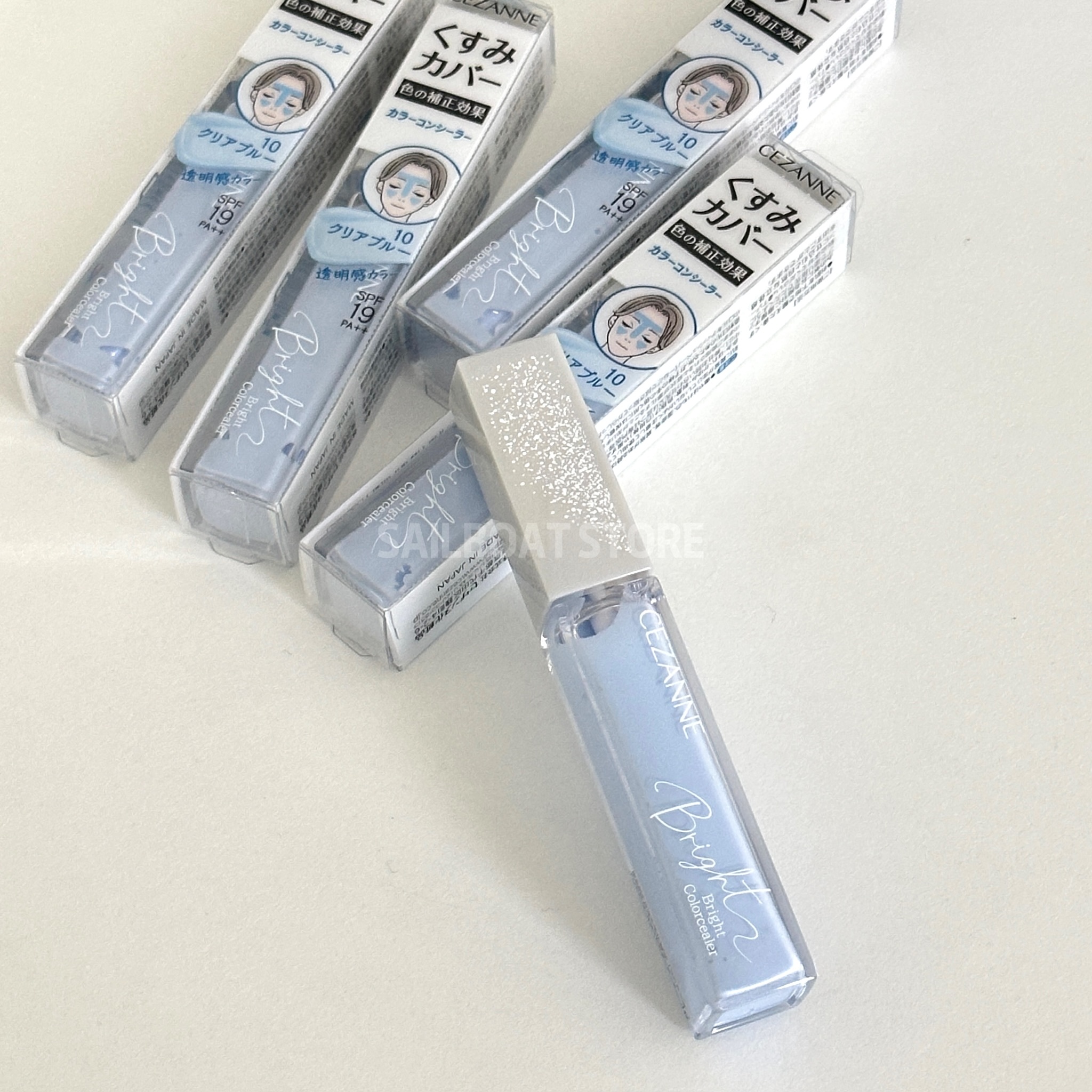 #現貨供應 Cezanne 透藍雪肌 亮澤修色遮瑕膏