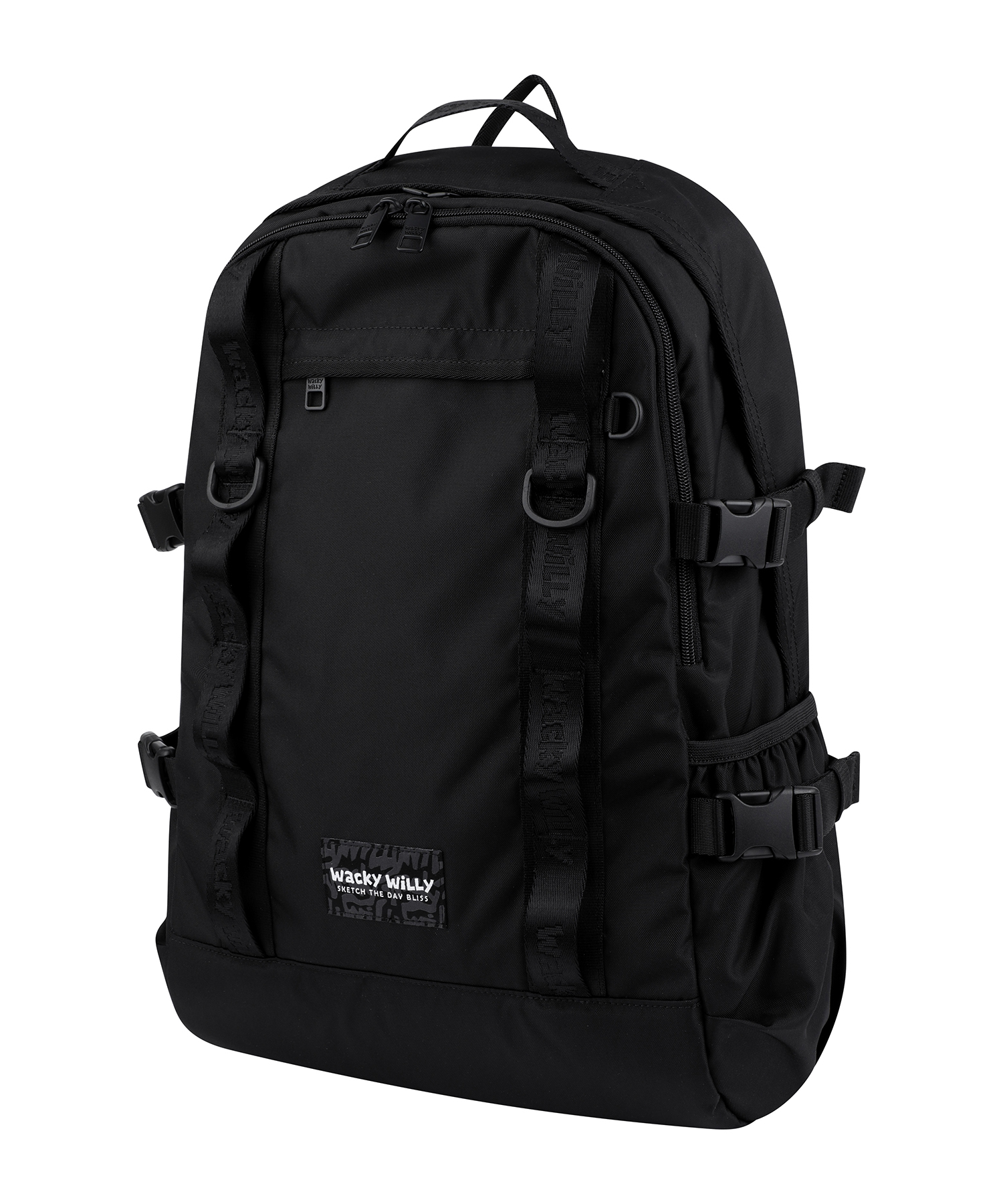 【直播】Wackywilly LL060442 Cordura織帶背包 (黑色)