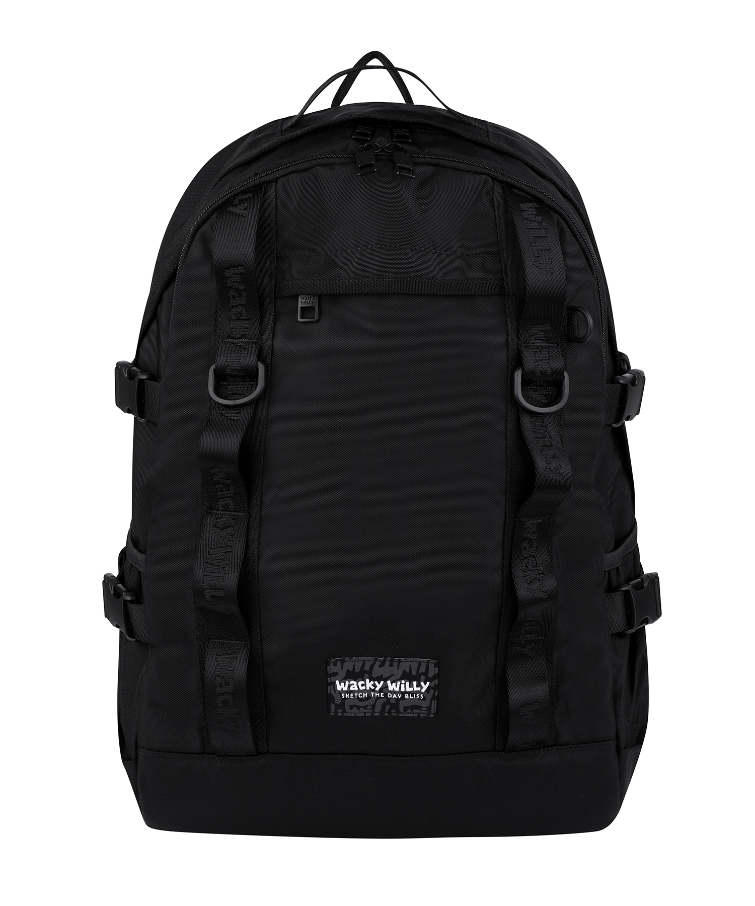 【直播】Wackywilly LL060442 Cordura織帶背包 (黑色)