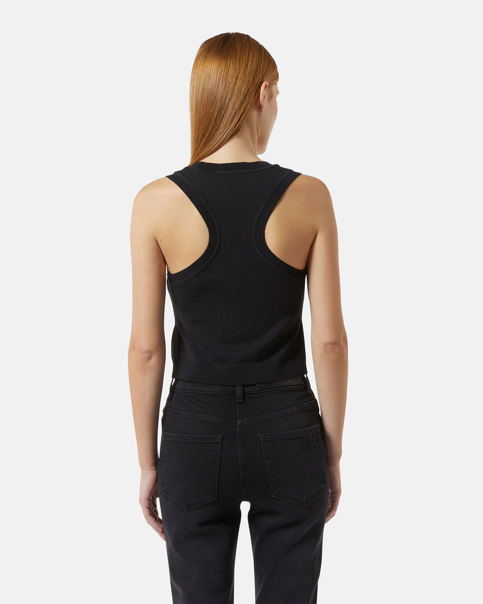 【Silvian Heach】個性短版坦克背心