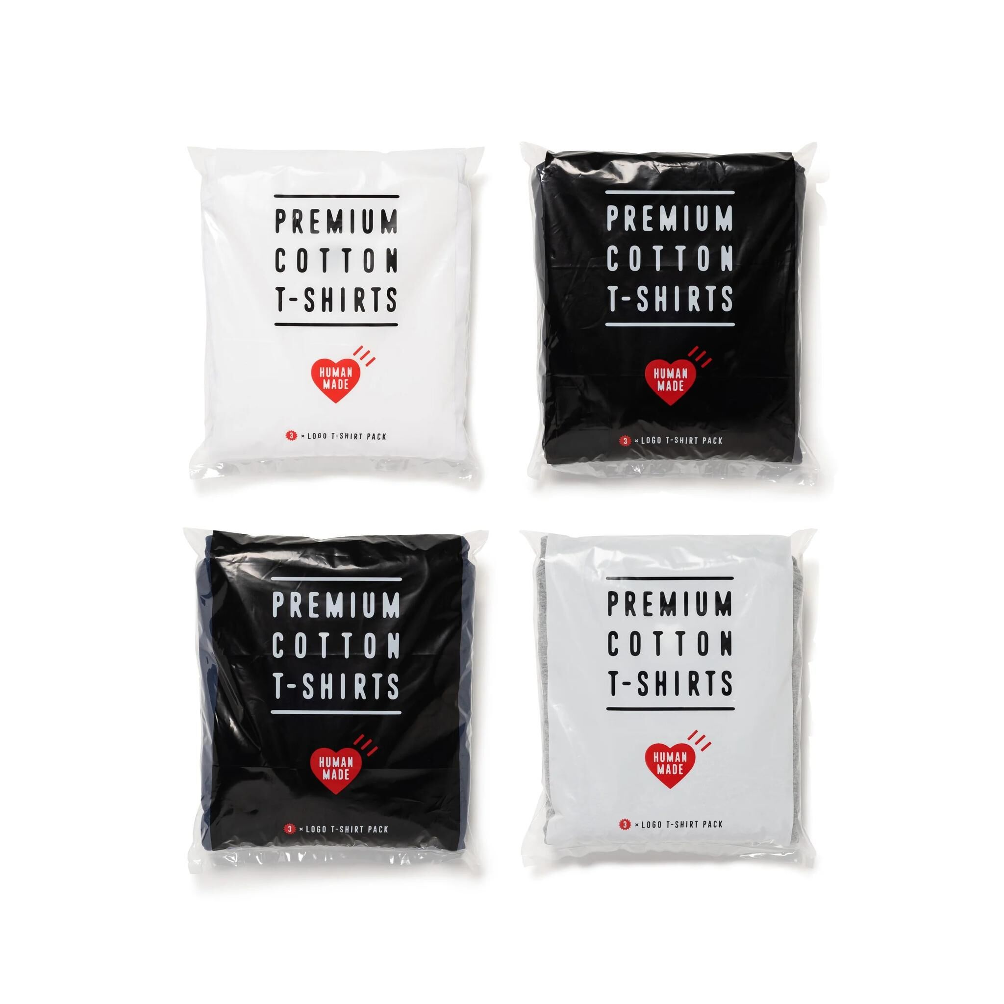 【現貨/日本直送】2025S/S新款 HUMAN MADE  經典 單件 三件組 口袋 T-Shirt