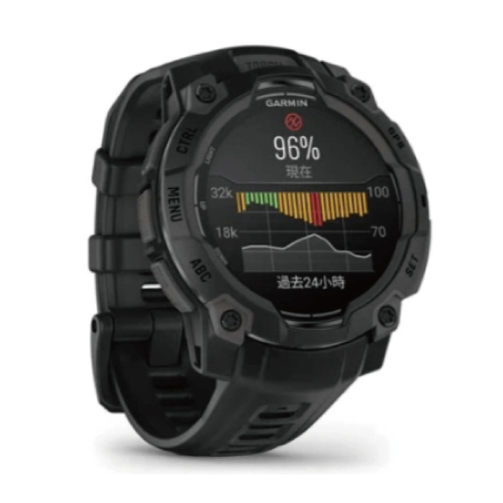 Garmin Instinct 3 Amoled 45mm 極致黑 智慧腕錶<香港行貨>