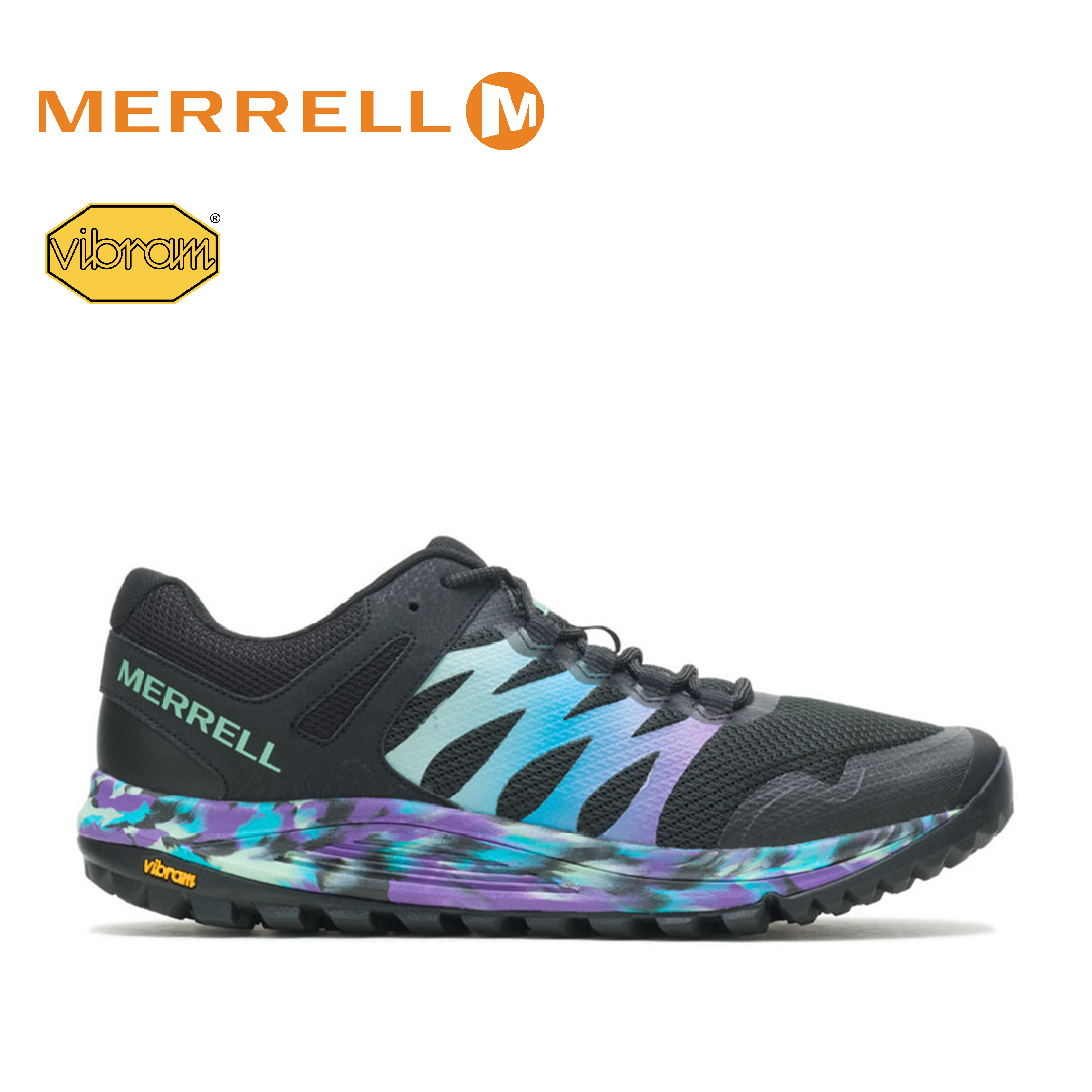 MERRELL 美國 NOVA 2 多功能健行鞋 男款 (幻影藍黑色) 透氣/足部穩定/避震氣墊 31ML067357