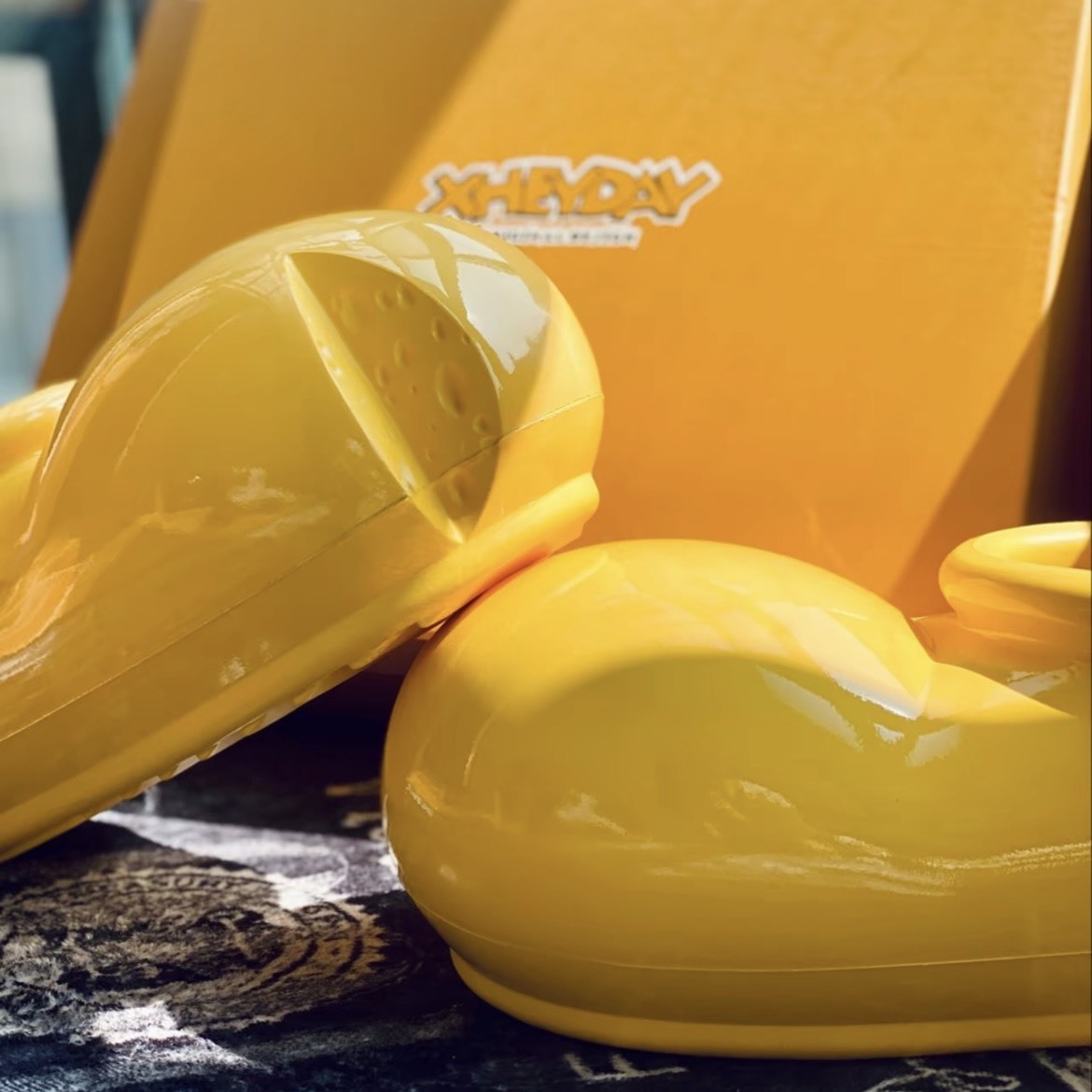 『預購』設計師品牌 Heyday 奶酪芝士 厚底增高 米奇鞋 2色 明星同款