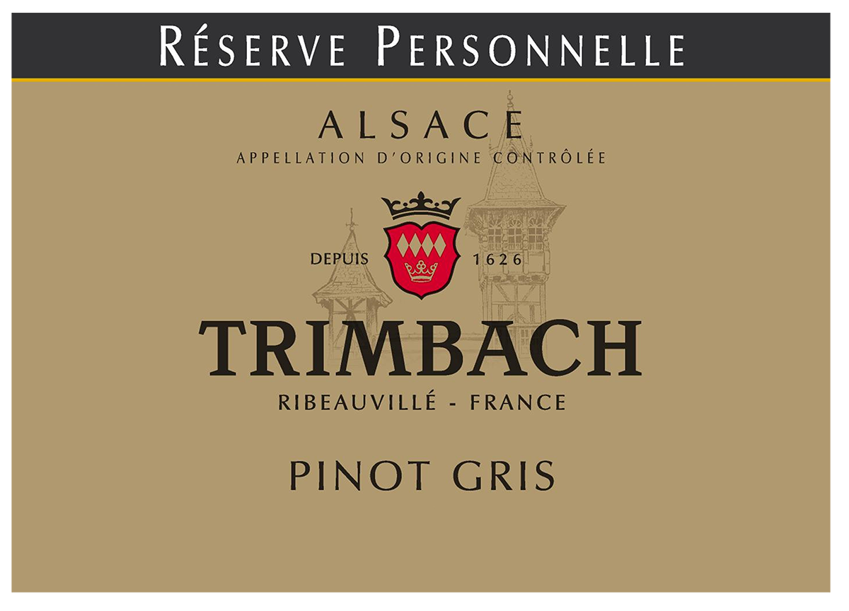 Trimbach Pinot Gris Reserve Personnelle 2018