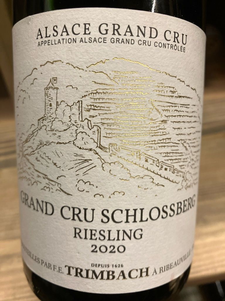 Trimbach Riesling Grand Cru Schlossberg 2020 (JS95)