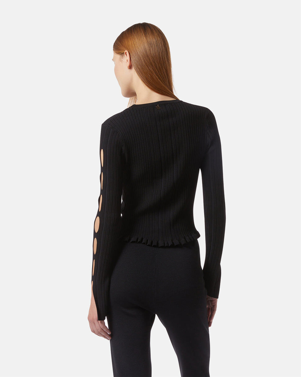 【Silvian Heach】性感手臂合身針織上衣