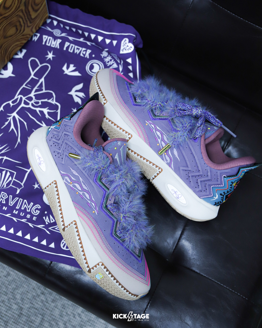 <連線代購商品>ANTA KAI 2 "Artist on Court" 首發色 紫色 球場藝術家 籃球鞋 【112521110S-1】歐文2