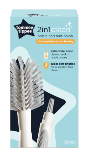 Tommee Tippee 2 in 1 Bottle and Nipple Brush