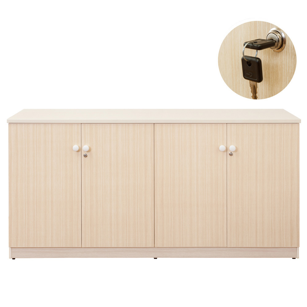 南亞塑鋼-6.1尺四門塑鋼收納櫃/公文櫃/辦公室文件櫃-附鎖