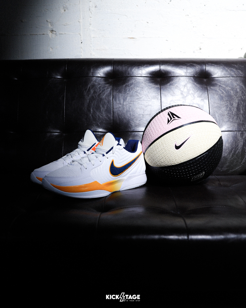 [特價售出無退換] 男鞋 NIKE JA 2 EP "MURRAY STATE" 白黃藍 絨布 莫蘭特 XDR 籃球鞋【IF1605-101】