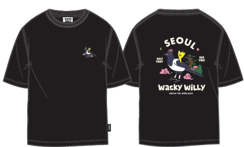 【直播】Wackywilly LL0604202 SEOUL短袖上衣