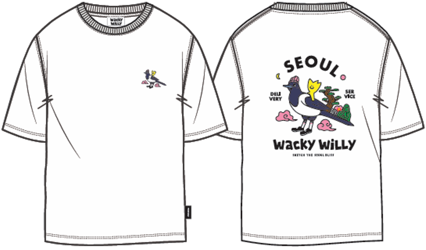 【直播】Wackywilly LL0604202 SEOUL短袖上衣