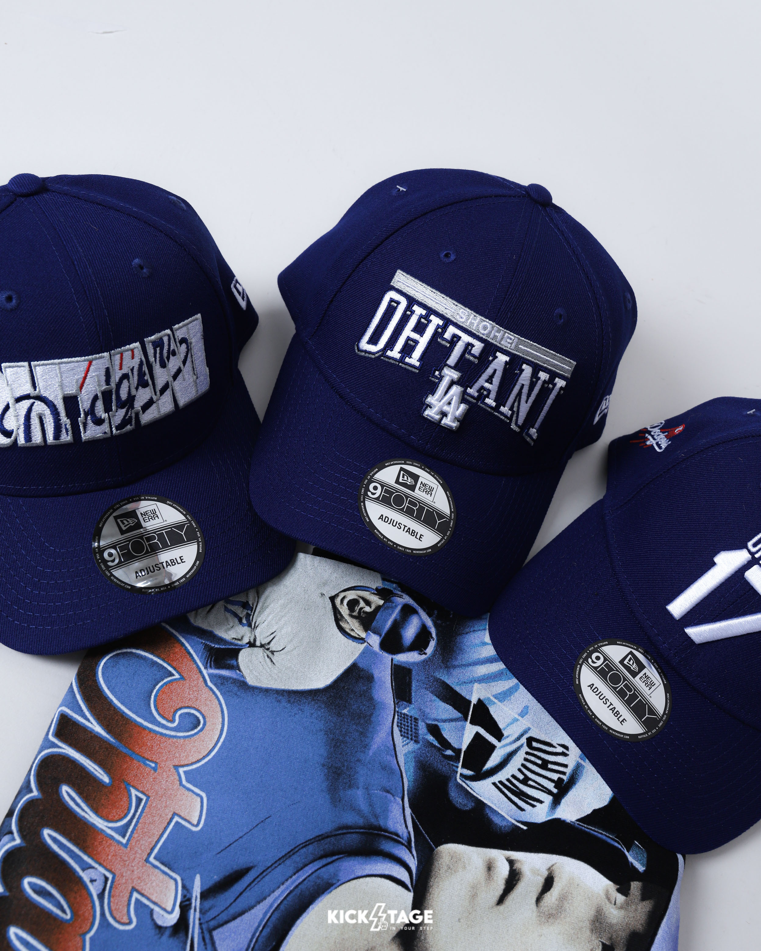 NEW ERA 9FORTY MLB PLAYER24 深藍 大谷翔平 聯名款 老帽 棒球帽 道奇 帽子【NE708367】OHTANI