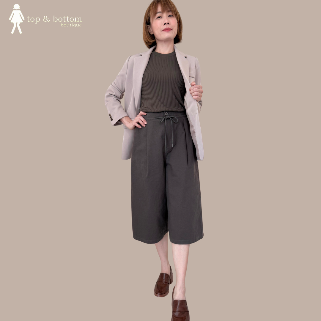 LONG SLEEVE COTTON BLAZER