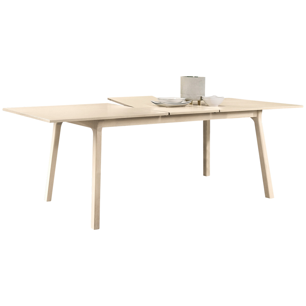 哈洛6尺多功能伸縮拉合餐桌/休閒工作桌/長桌/會議桌(寬180~226公分)