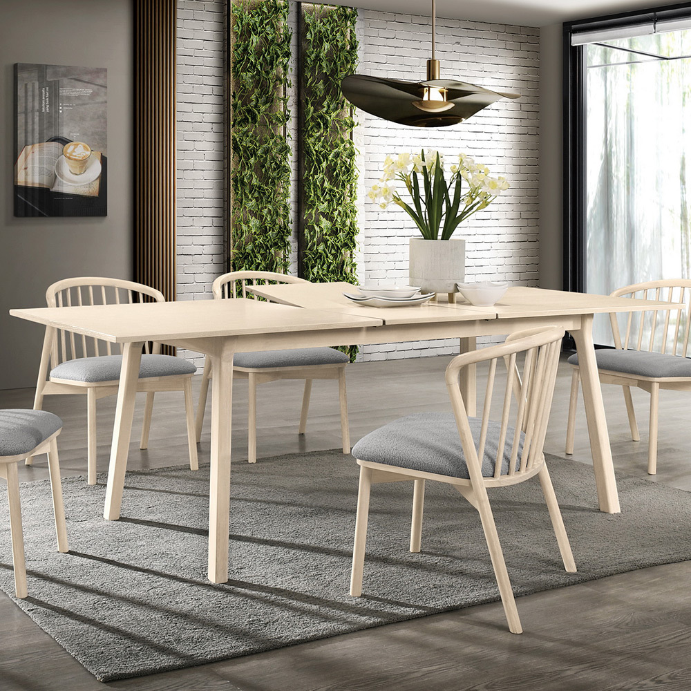 哈洛6尺多功能伸縮拉合餐桌/休閒工作桌/長桌/會議桌(寬180~226公分)