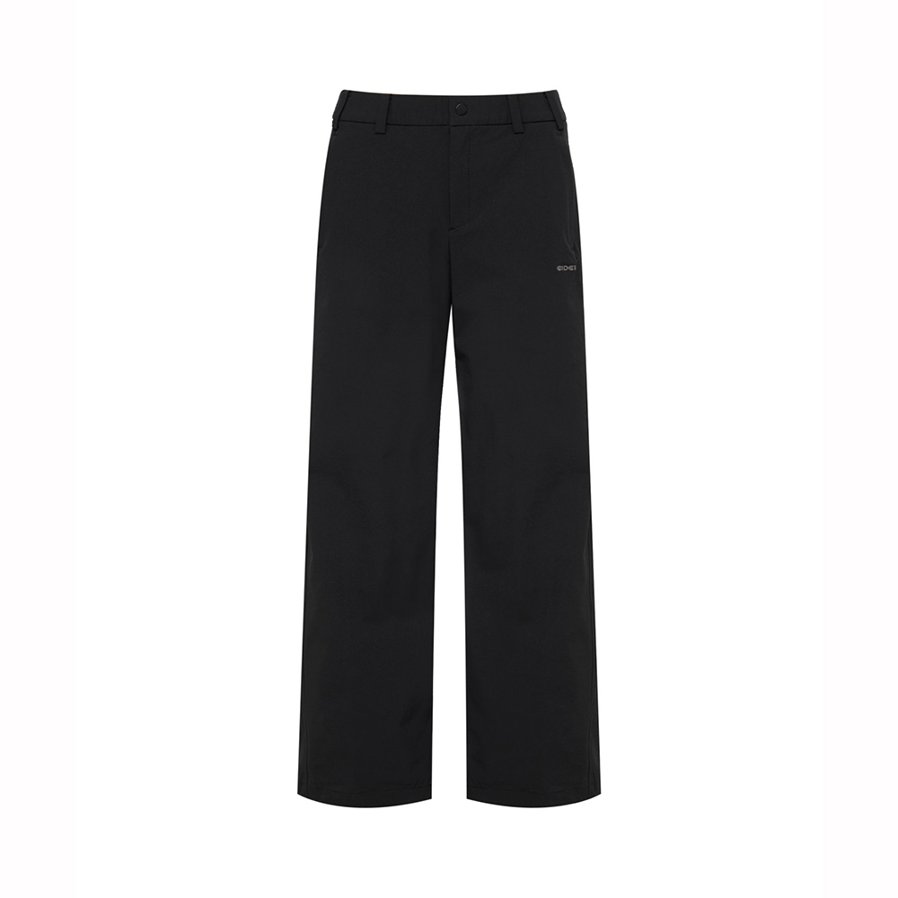 【EIDER】女防水直筒長褲/25EDWP25313-[經典黑]