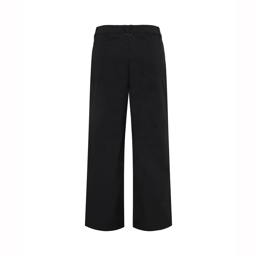 【EIDER】女防水直筒長褲/25EDWP25313-[經典黑]