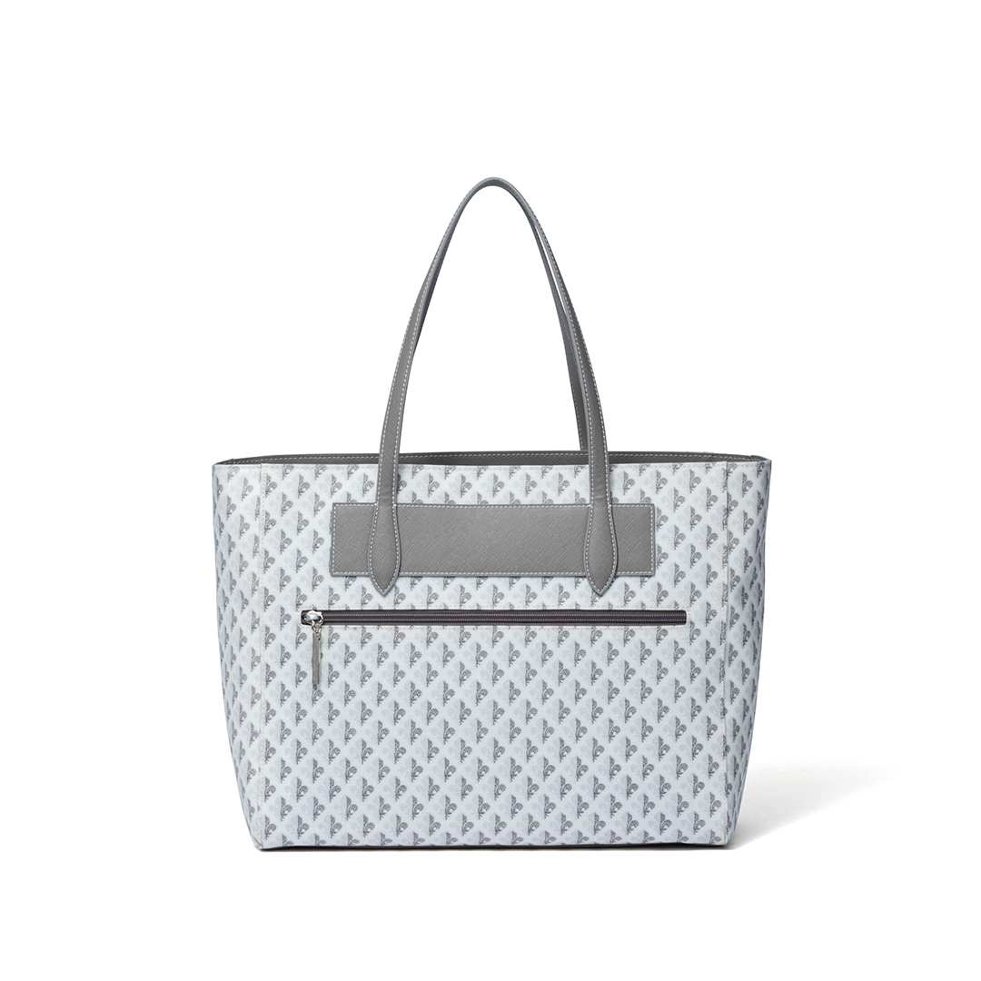 Patrick Cox Colorful Maison Tote Bag (White)