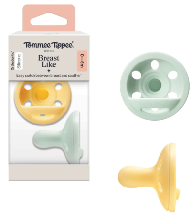 Tommee Tippee Breast-Shaped Pacifier (2-Pack)