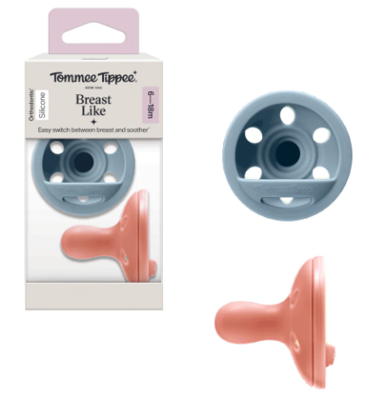 Tommee Tippee Breast-Shaped Pacifier (2-Pack)