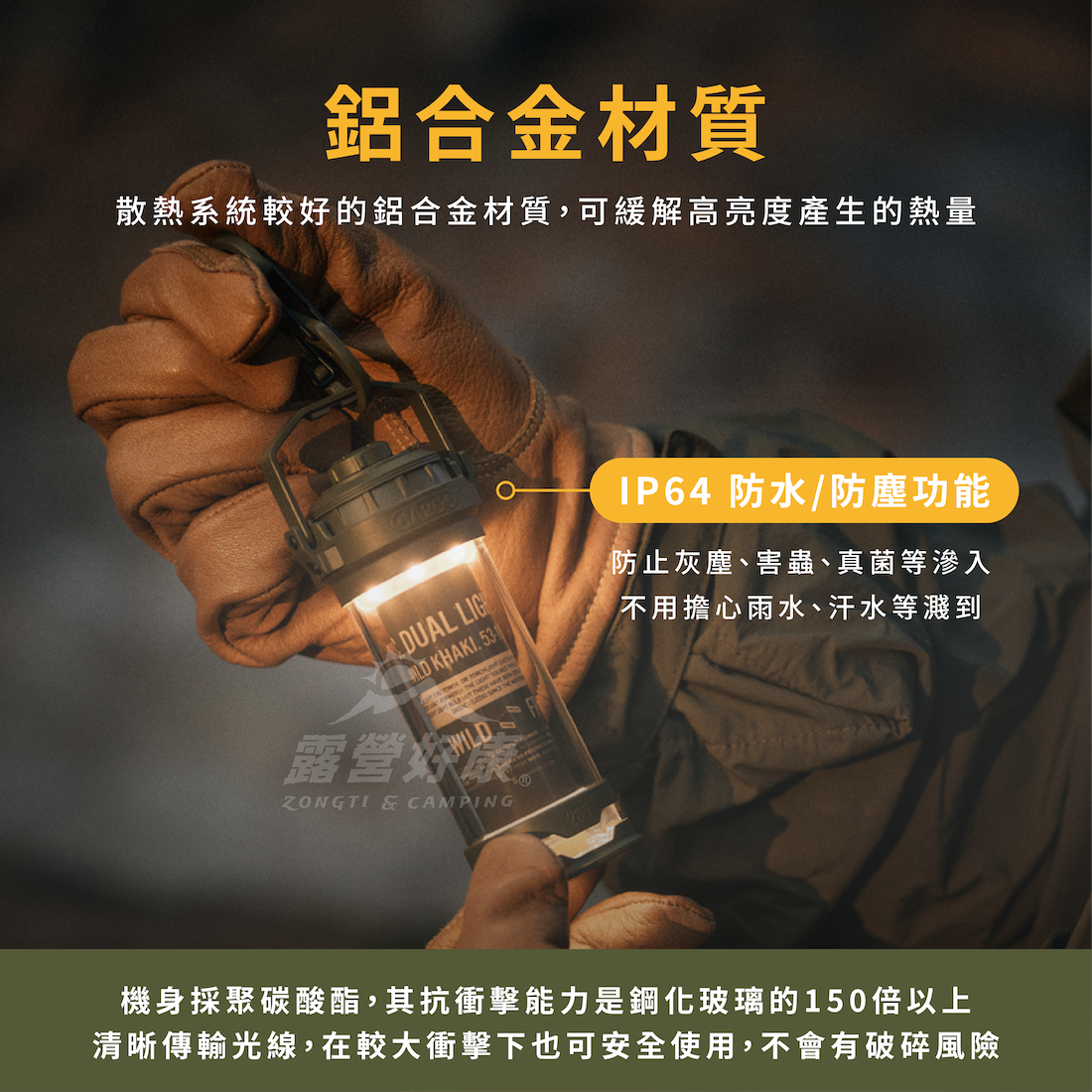 【CARGO】 工業風鋁合金LED燈