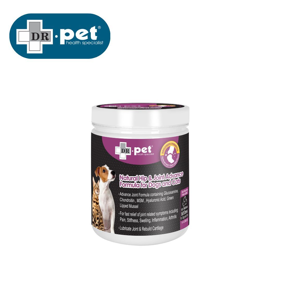 Dr. Pet 維骨素強化關節天然肉粒 (120粒)