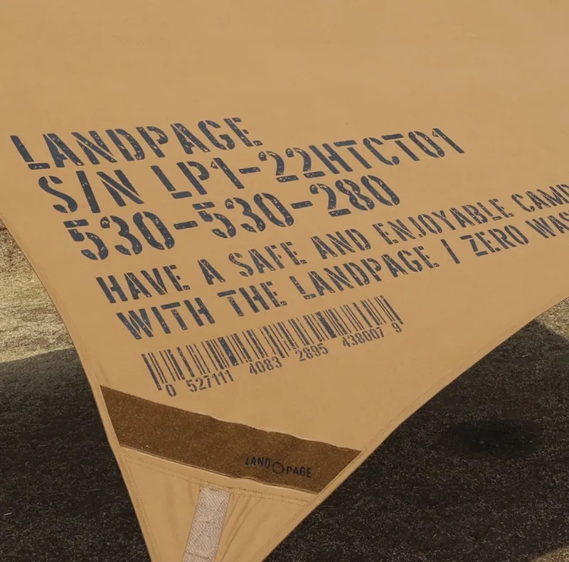 韓國LANDPAGE 六角科技棉風格天幕 四色