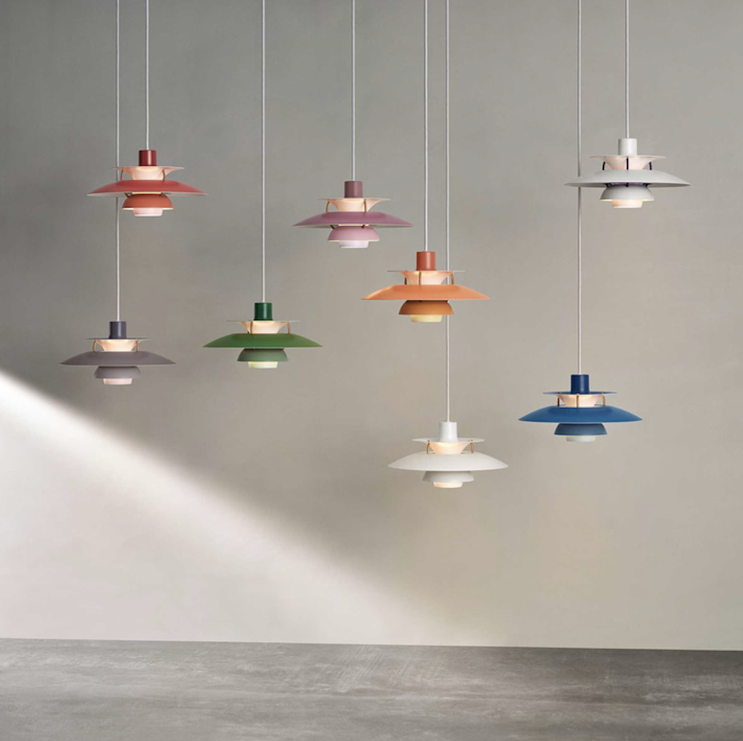 PH 5 Suspension Lamp in Matt Color