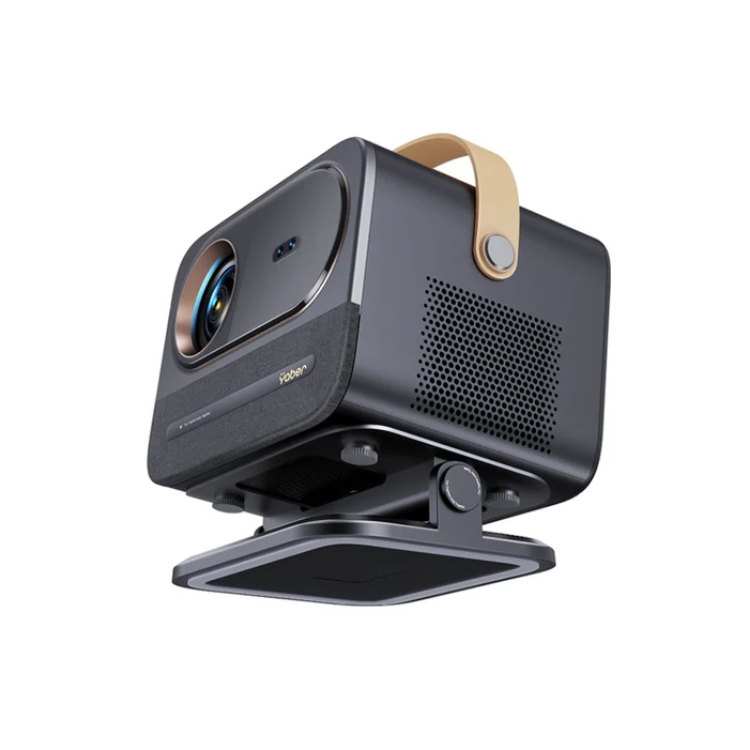 Yaber U12 便攜多角度雲台投影機 (限時送 YS-100F 防皺布銀幕)