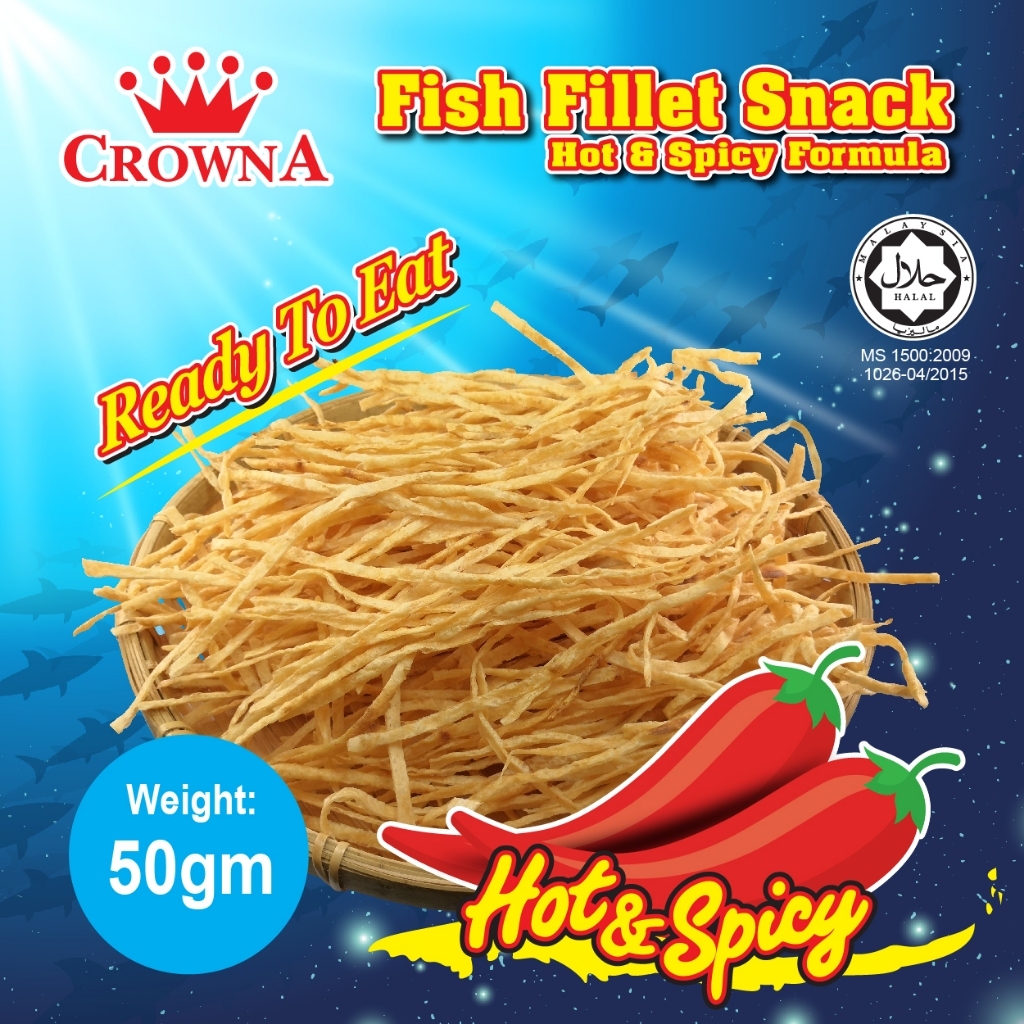 即食鱈魚香絲 (香辣) 120g