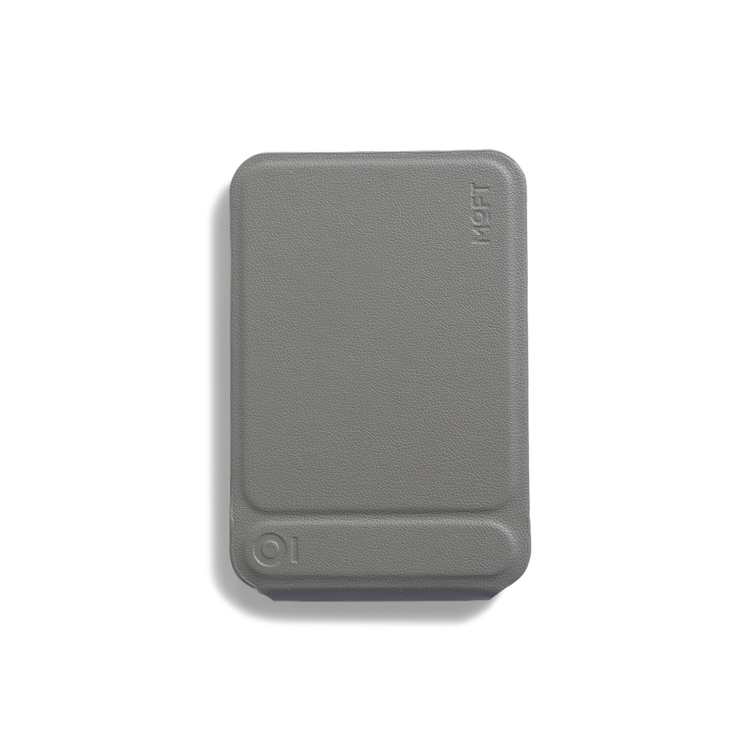 【 MOFT 】瞬變三角支架 MOVAS™ 卡夾版 象灰