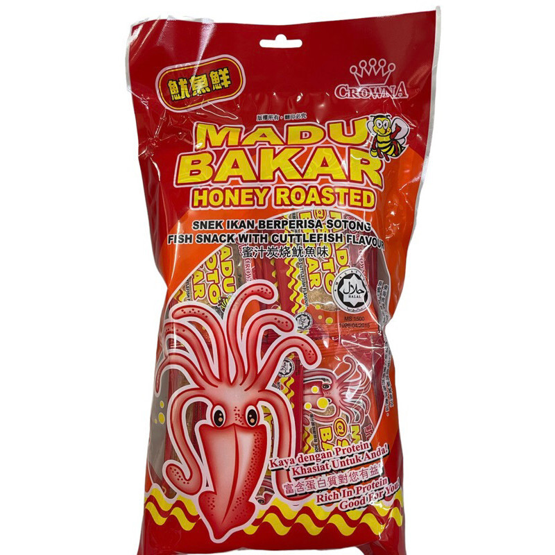 蜜汁炭燒魷魚200g