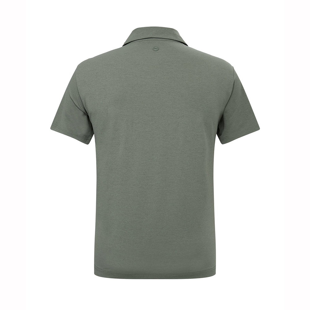 【EIDER】男涼感短袖POLO上衣/25EDMM25260-[抹茶綠、碳黑]