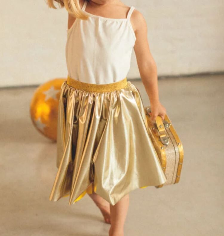 RATATAMKIDS 閃亮小手提箱 Glitter Suitcase – Gold