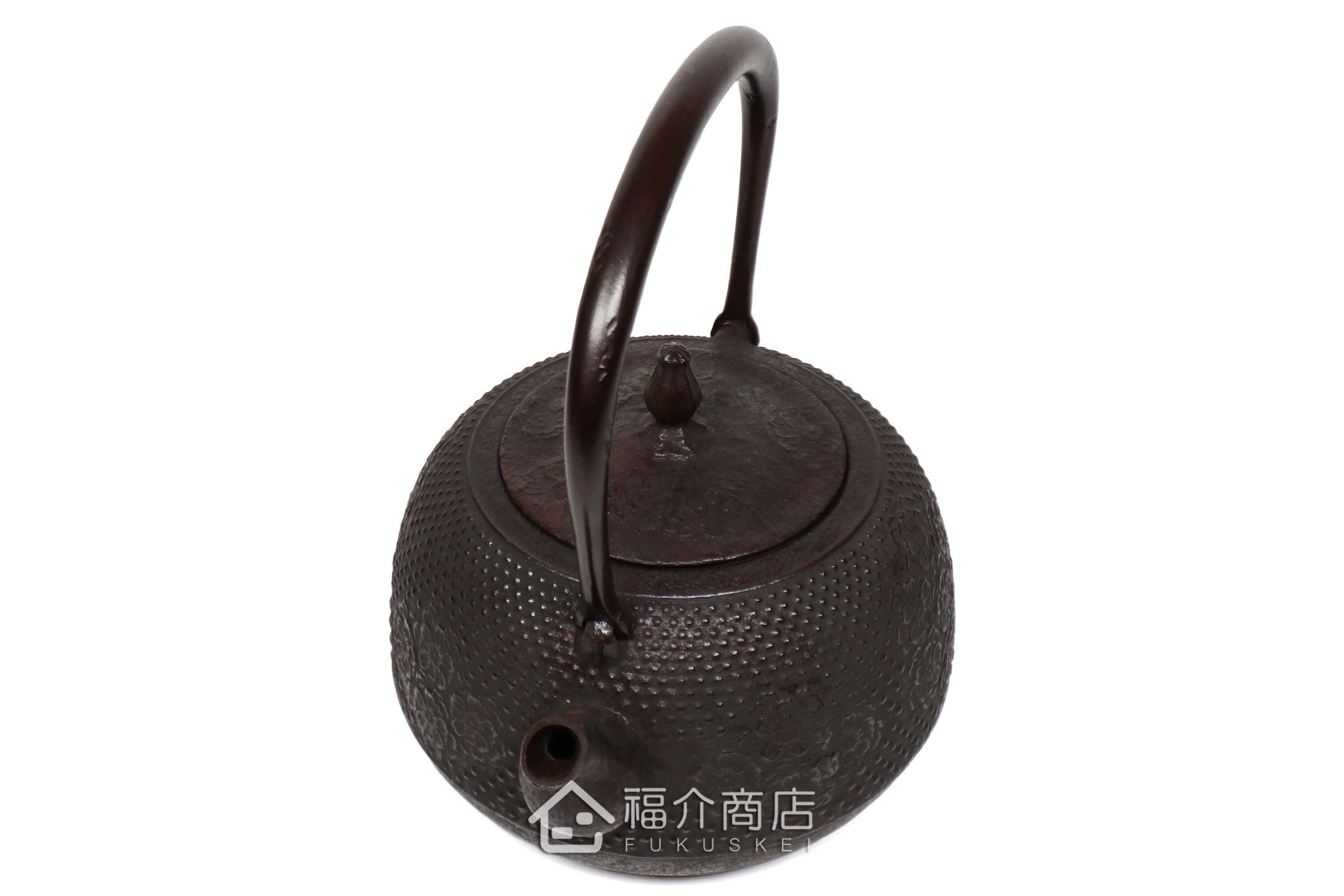 櫻花造型的泡茶煮水鑄鐵壺