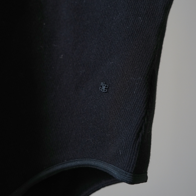 Celine 黑色斜肩連身連體衣 M號