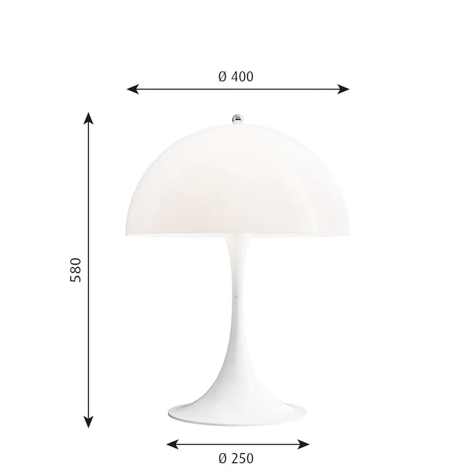 Panthella 400 潘朵拉桌燈