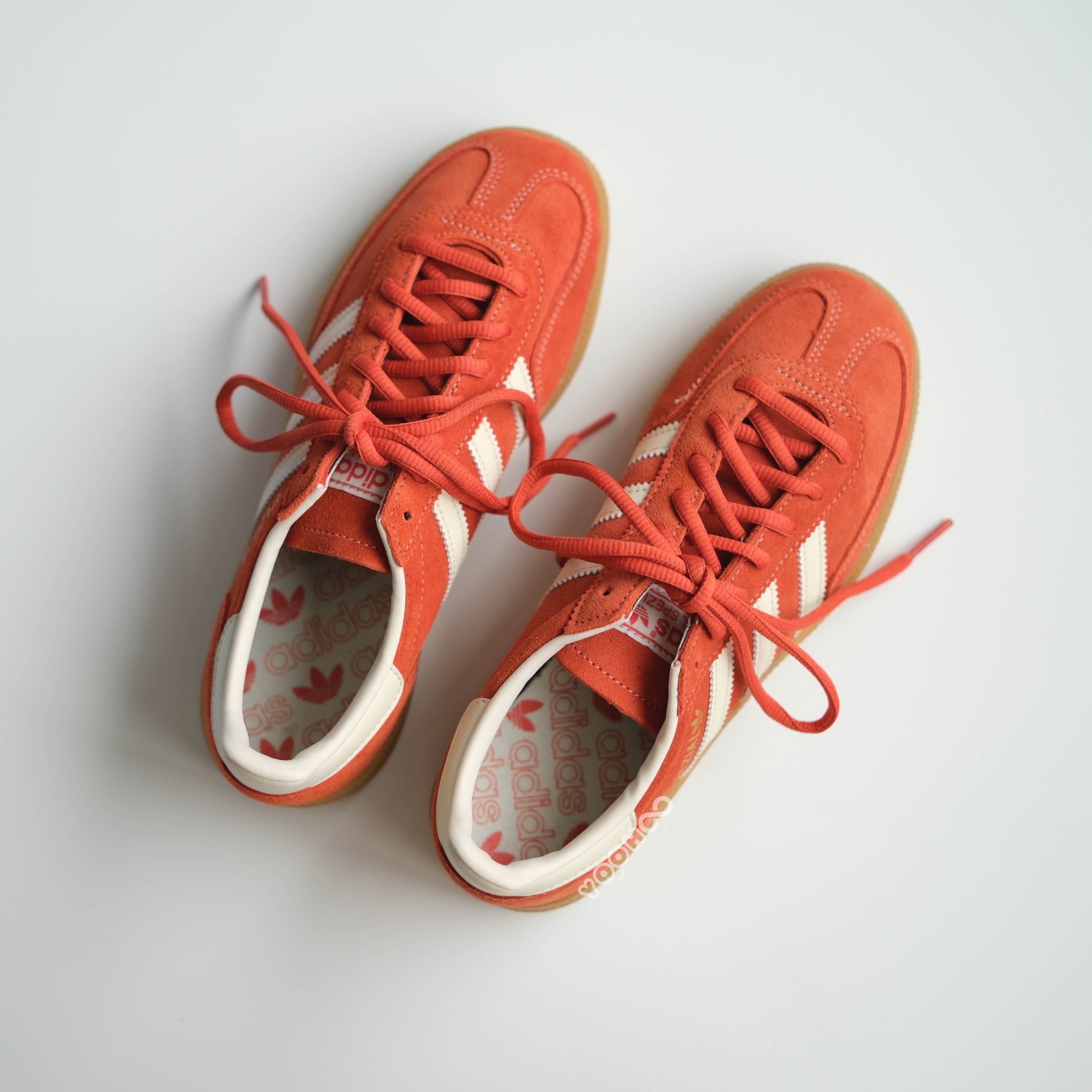 限時特價預購┃adidas HANDBALL SPEZIAL 麂皮 橘紅 復古鞋