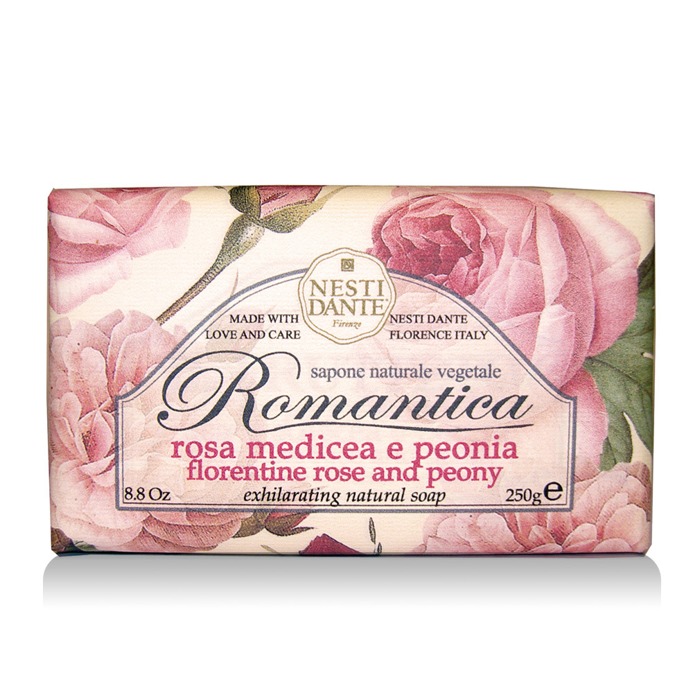 【Nesti Dante】義大利手工皂-佛羅倫斯玫瑰牡丹皂250g
