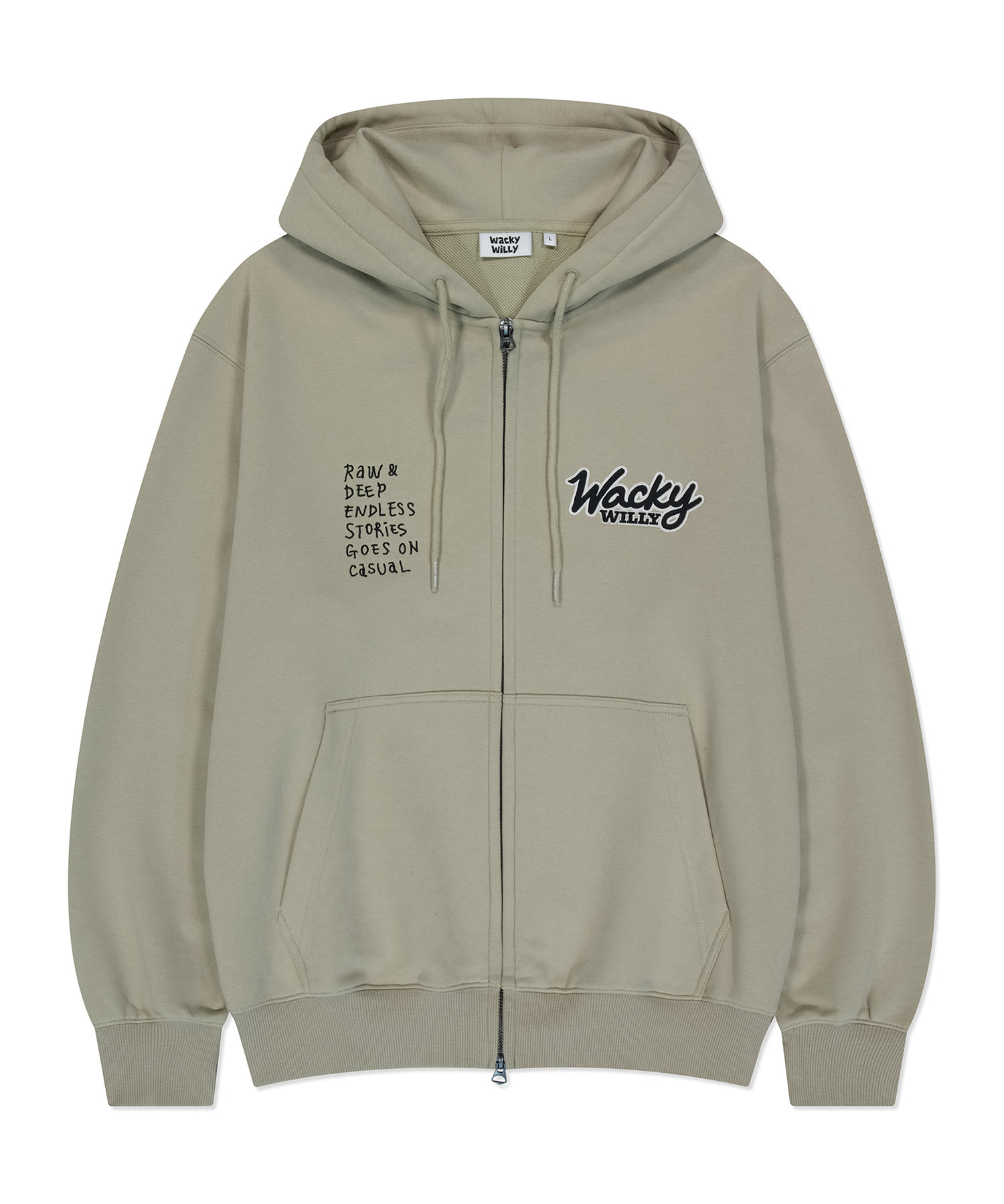 【直播】Wackywilly LL0604990 背面字母連帽衫