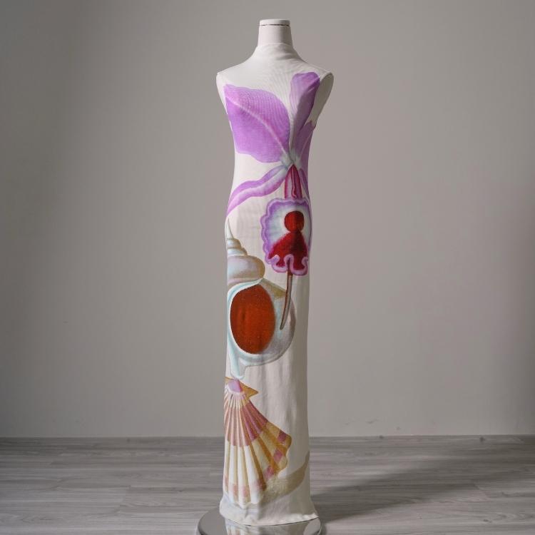 Loewe 貝殼圖案無袖連身洋裝 M號