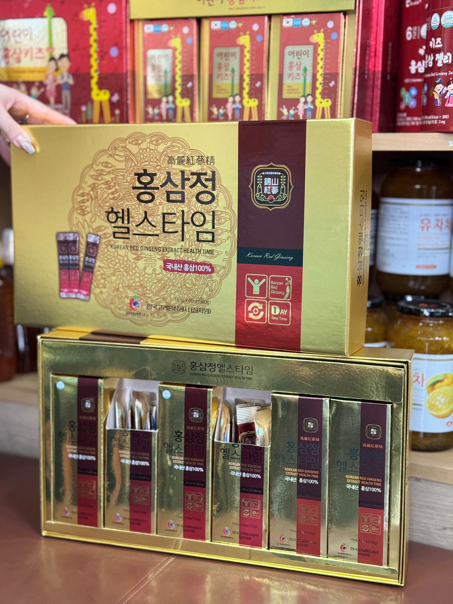 (3179)錦山 紅蔘精900g(60小條）