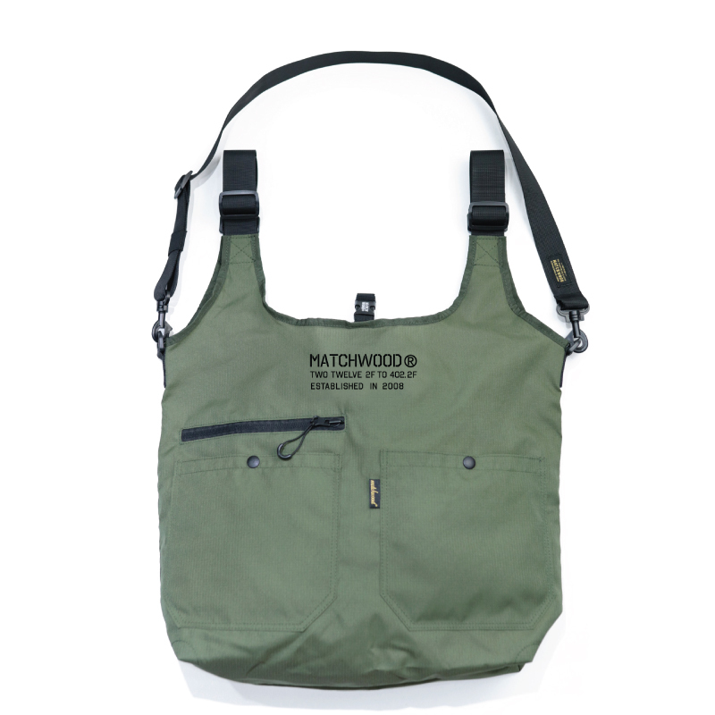 Tank Reusable(Tote)Bag 環保手提斜背兩用購物托特袋