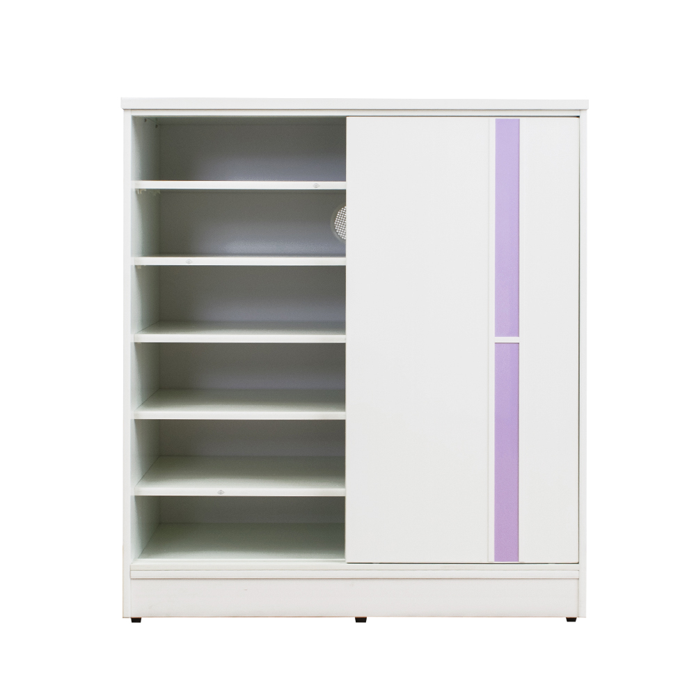 南亞塑鋼-3尺拉門/推門塑鋼鞋櫃