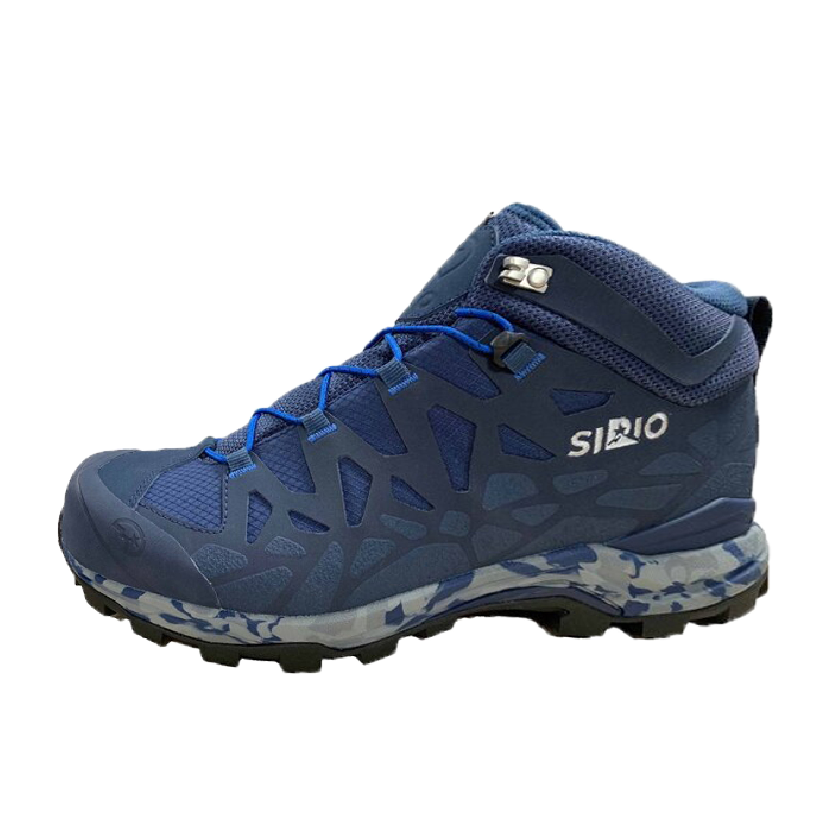 SIRIO 日本 PF156DE Gore-Tex  中筒多功能健行鞋 男款 (丹寧藍色) 登山鞋/3E+寬楦/東方人腳型/黃金大底 33SI0156-BA
